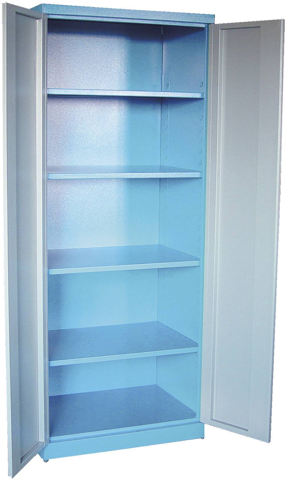 Aerotec 20142025 Typ Be Werkzeug-Hochschrank (B x H x T) 780 x 1920 x 580mm Blau, Silber