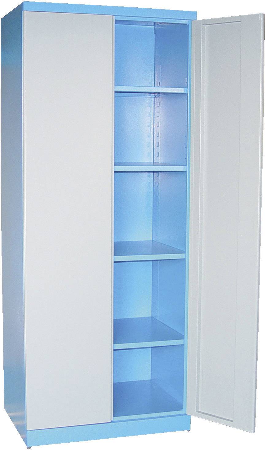 Aerotec 20142025 Typ Be Werkzeug-Hochschrank (B x H x T) 780 x 1920 x 580mm Blau, Silber
