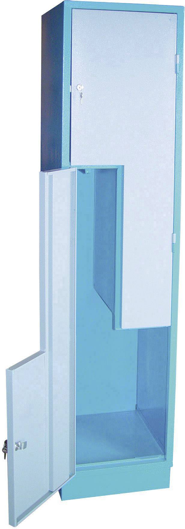 Aerotec 20142028 Schließfachschrank Stahl mit Schlüsselschloss