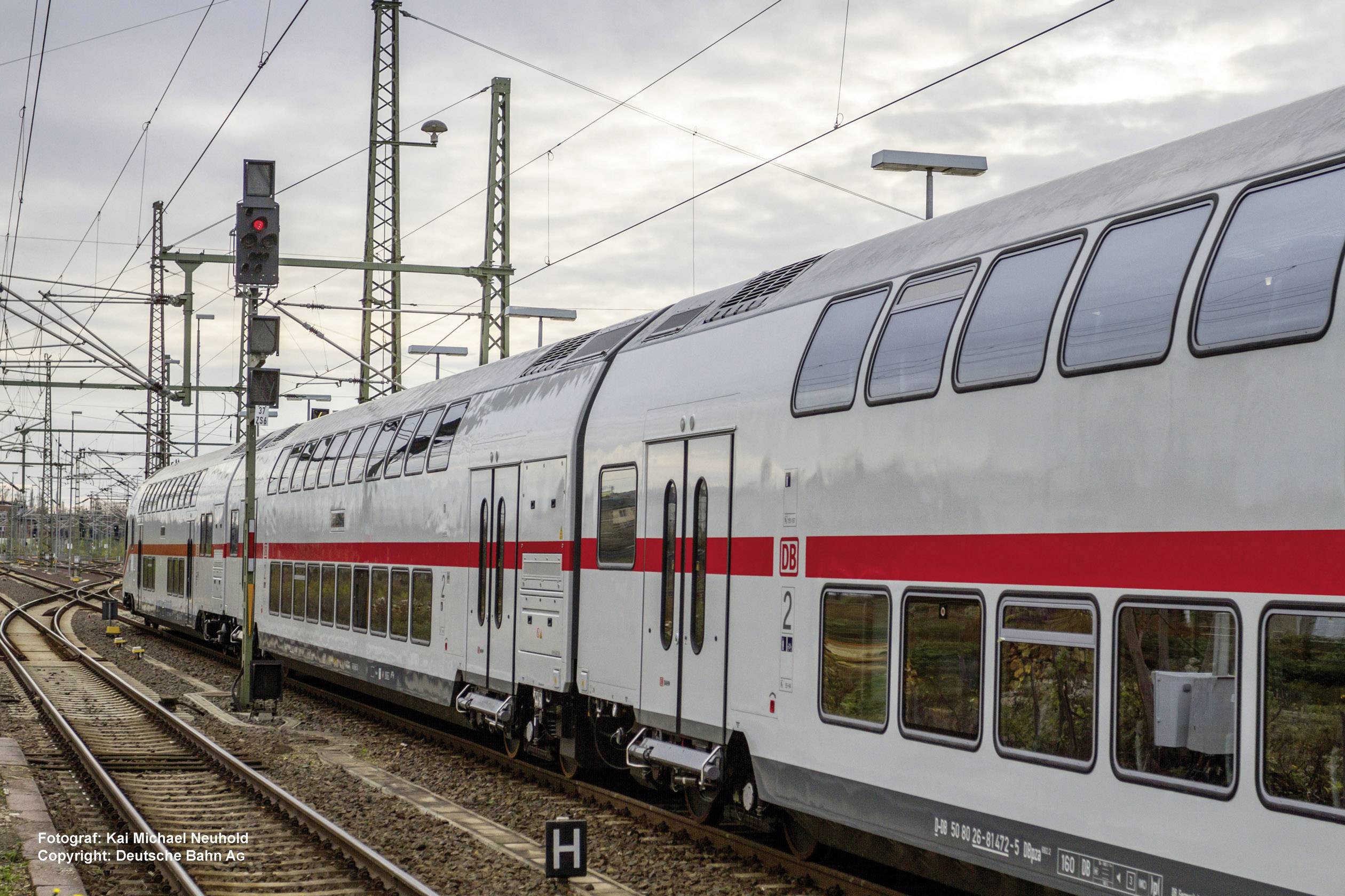 Piko H0 58802 H0 Personenwagen InterCity der DB AG Doppelstockwagen 1. Klasse