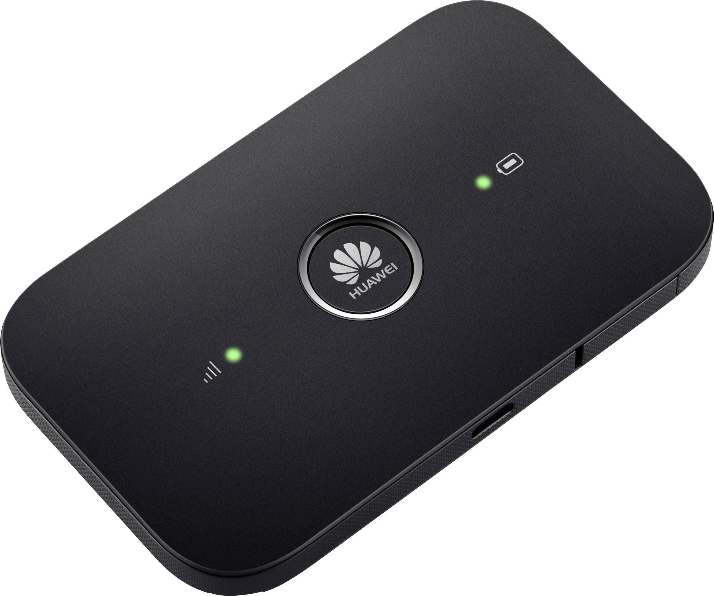 HUAWEI E5573CS-322 Mobiler 4G-WLAN-Hotspot bis 10 Geräte 150 MBit/s MIMO Schwarz