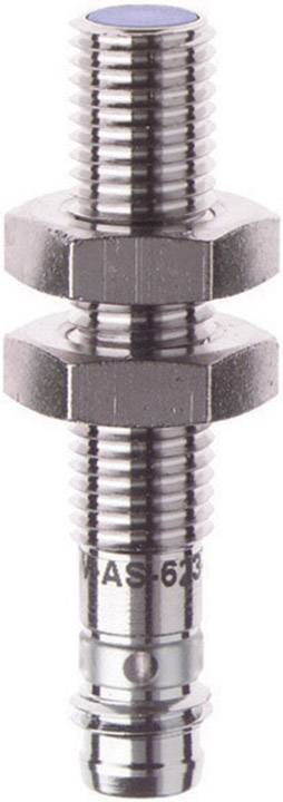 Ein verchromter Metallstecker mit Gewinde und Sechskantmuttern, möglicherweise ein hydraulischer oder pneumatischer Anschluss.