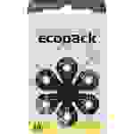Ecopack ECO10 Knopfzelle ZA 10 Zink-Luft 95 mAh 1.4V 6St.
