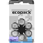 Ecopack ECO675 Knopfzelle ZA 675 Zink-Luft 620 mAh 1.4V 6St.