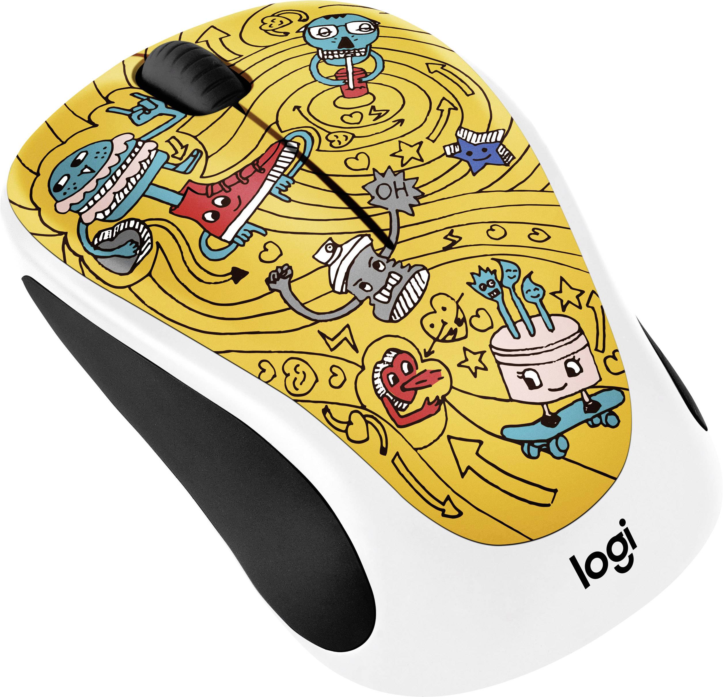 Logitech M238 Funk-Maus Optisch Gold