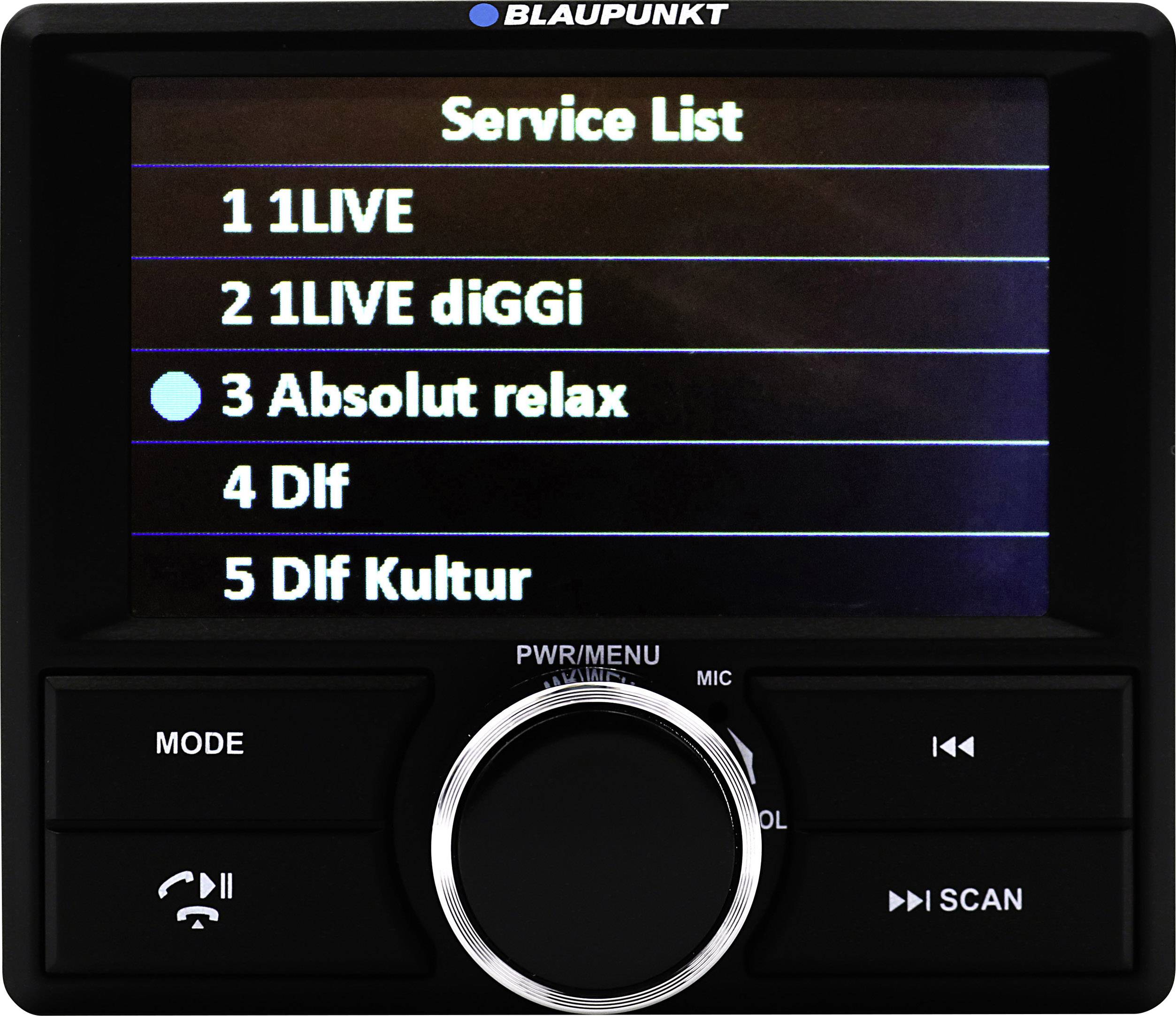 Blaupunkt DAB`n`PLAY 370 DAB+ Empfänger Freisprechfunktion, Bluetooth Musikstreaming
