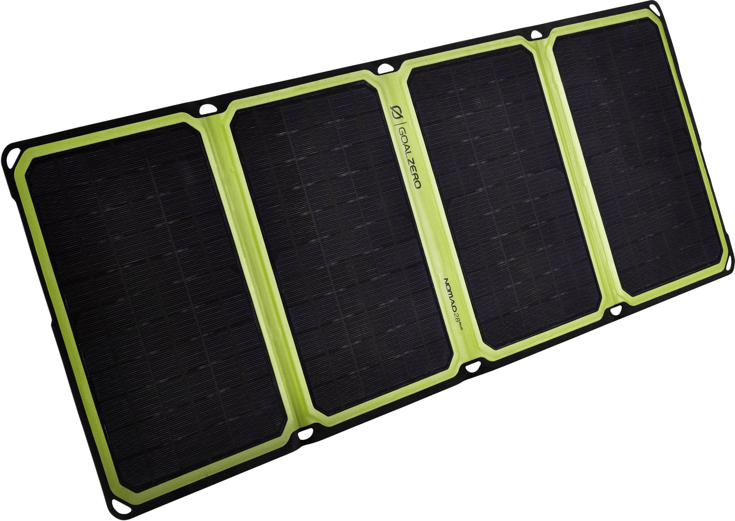 Goal Zero Nomad 28 plus 11805 Solar-Ladegerät Ladestrom Solarzelle 2400mA 28W