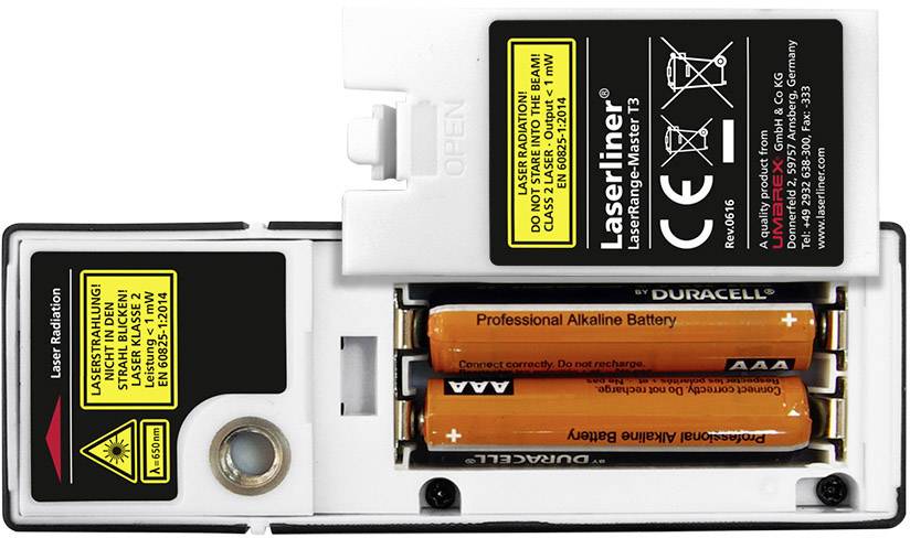 Laserliner LaserRange-Master T3 Laser-Entfernungsmesser 30m