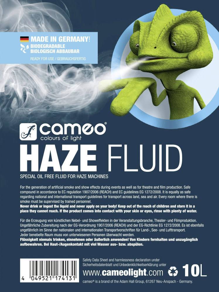 Cameo Haze Fluid Dunstfluid 10 l
