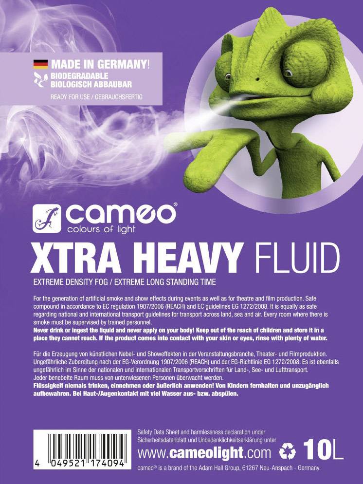 Cameo Heavy Fluid Nebelfluid 10 l