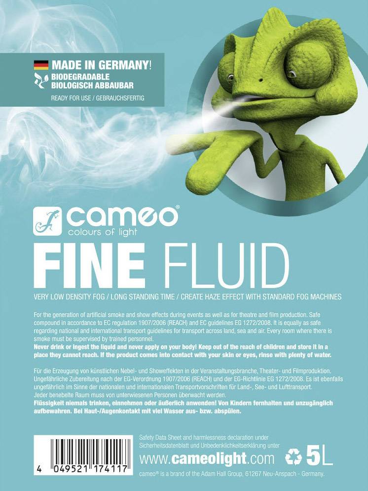 Cameo Fine Fluid Nebelfluid 5 l