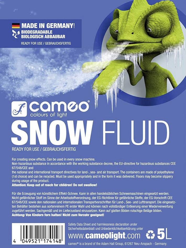Cameo Snow Fluid Schneefluid 5 l