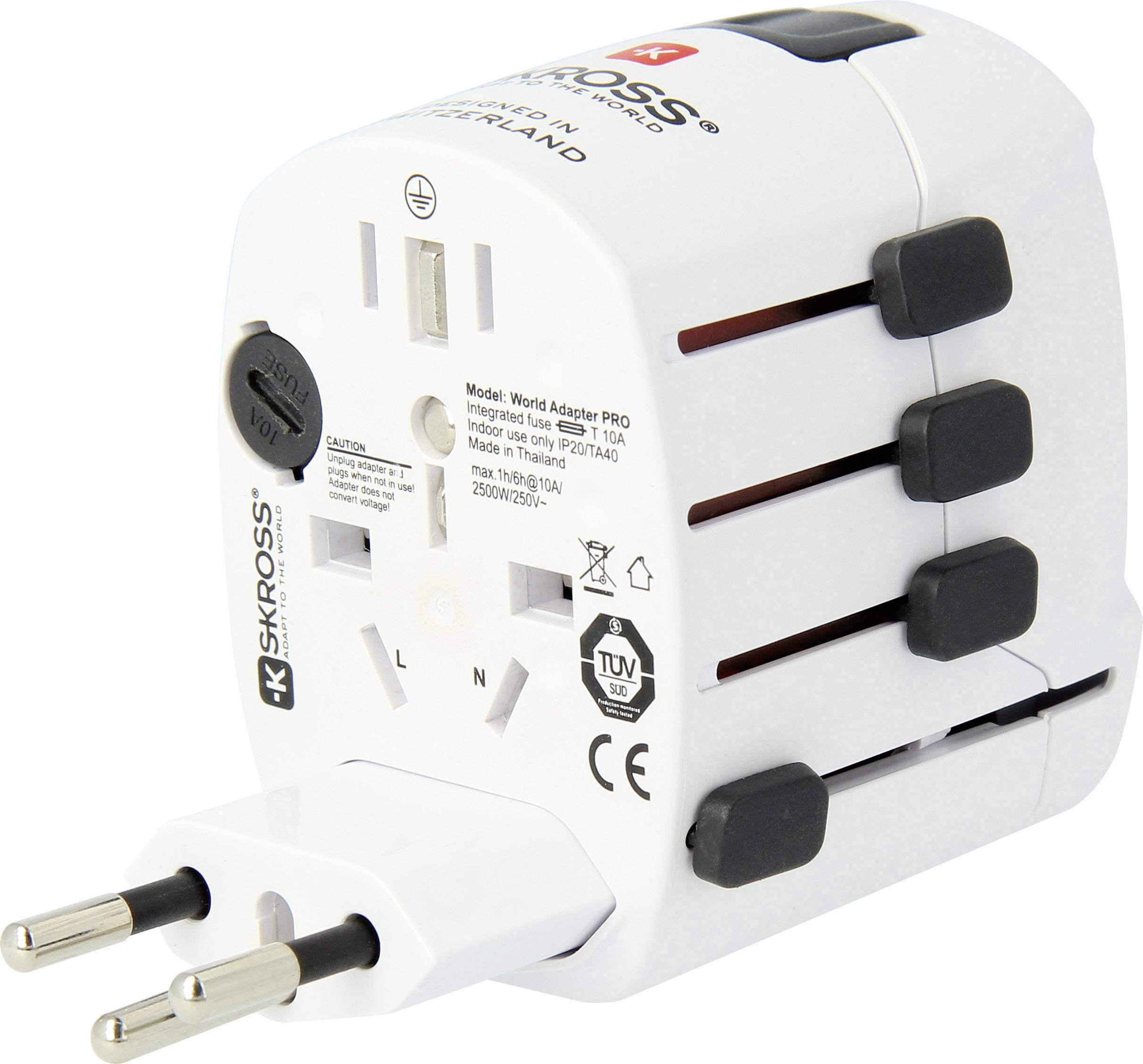 Skross 1103175 Reiseadapter PRO World