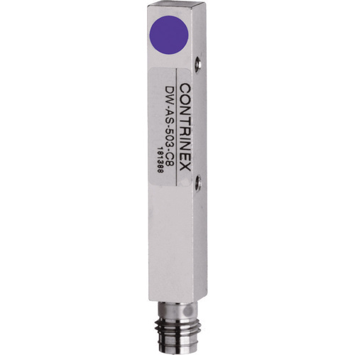 Détecteur de proximité inductif Contrinex DW-AS-503-C8 320 120 007 8 x 8 mm affleurant PNP 1 pc(s)