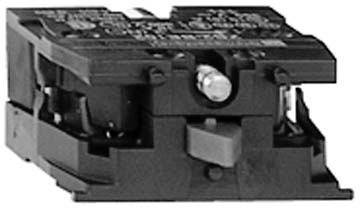 Ein schwarzer, rechteckiger elektrischer Schalter mit sichtbaren Metallkomponenten, zentralem Kippschalter und umgebender Beschriftung.