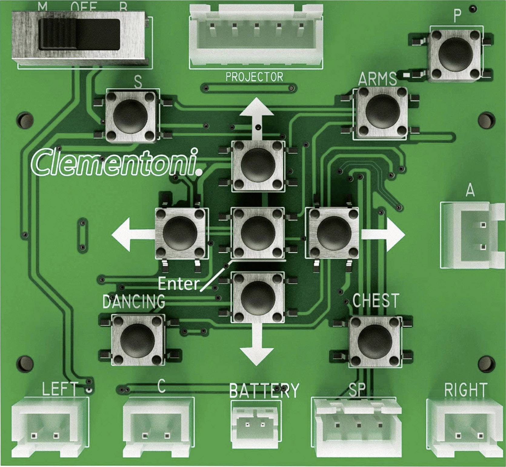 Clementoni Roboter Bausatz Galileo Evolution Roboter Bausatz, Spiel-Roboter 38115456