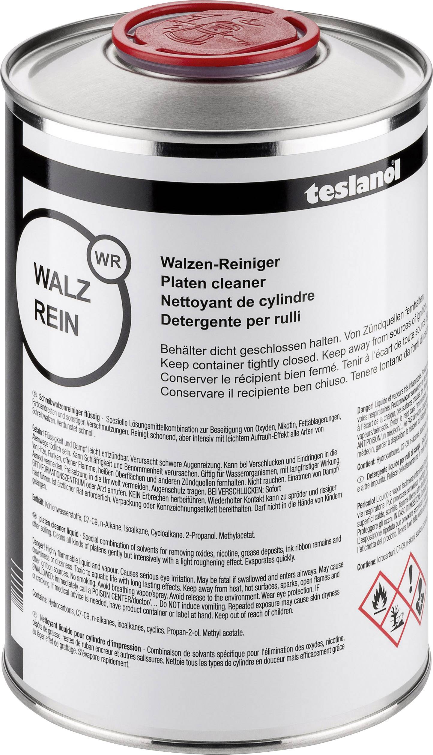 teslanol Walzen-Reiniger 26035 1 l