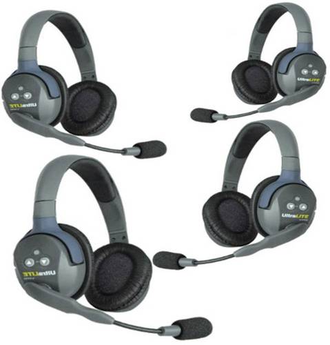 MAAS Elektronik 3756 Eartec UL 4 D DECT-Funkgerät 4er Set