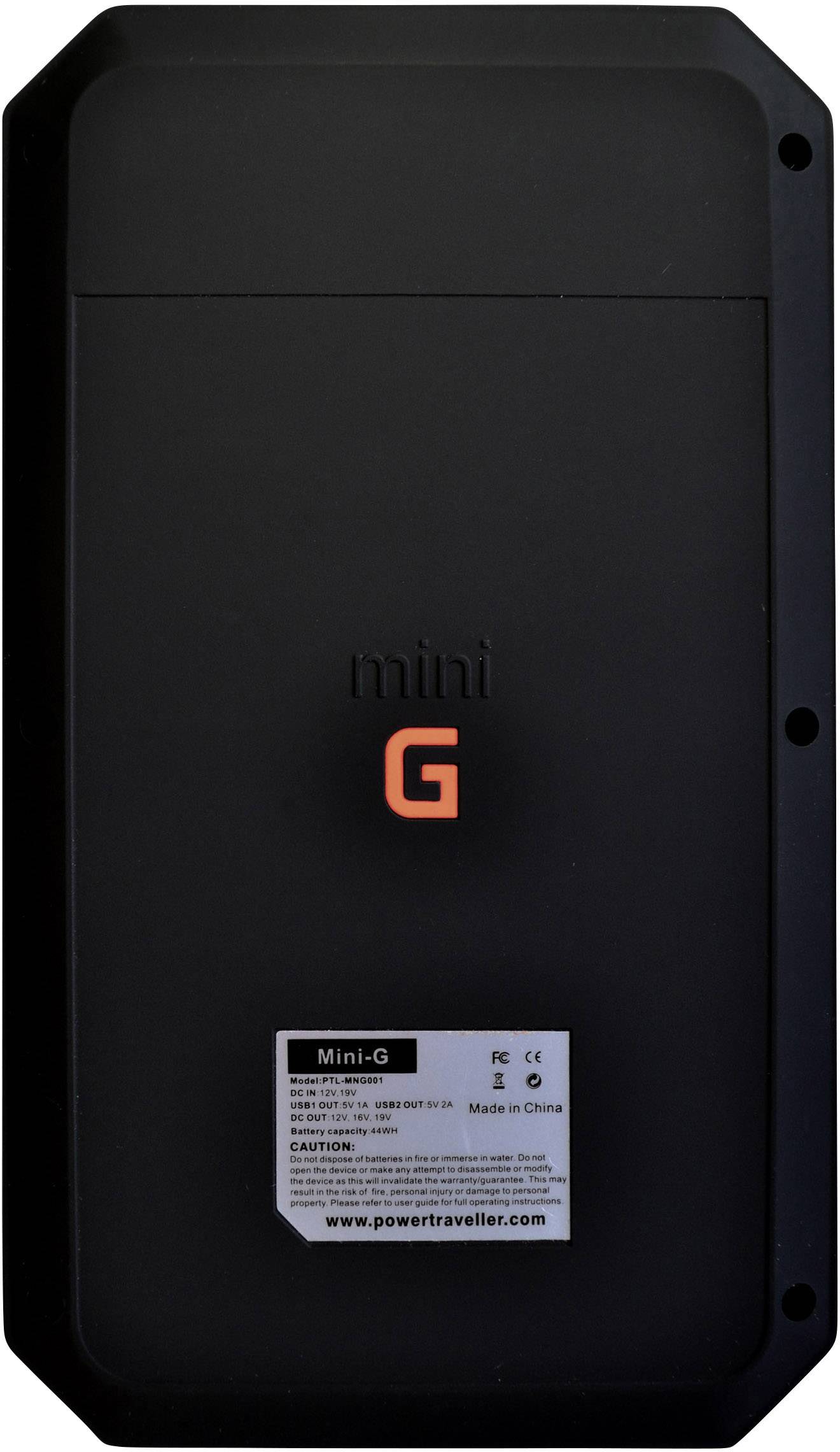 Power Traveller Mini-G Powerbank (Zusatzakku) LiPo 12000 mAh PTL-MNG001