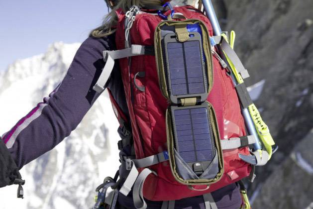 Power Traveller Adventurer PTL-SLA001 Solar-Ladegerät Ladestrom Solarzelle 600 mA 3 W 3500 mAh