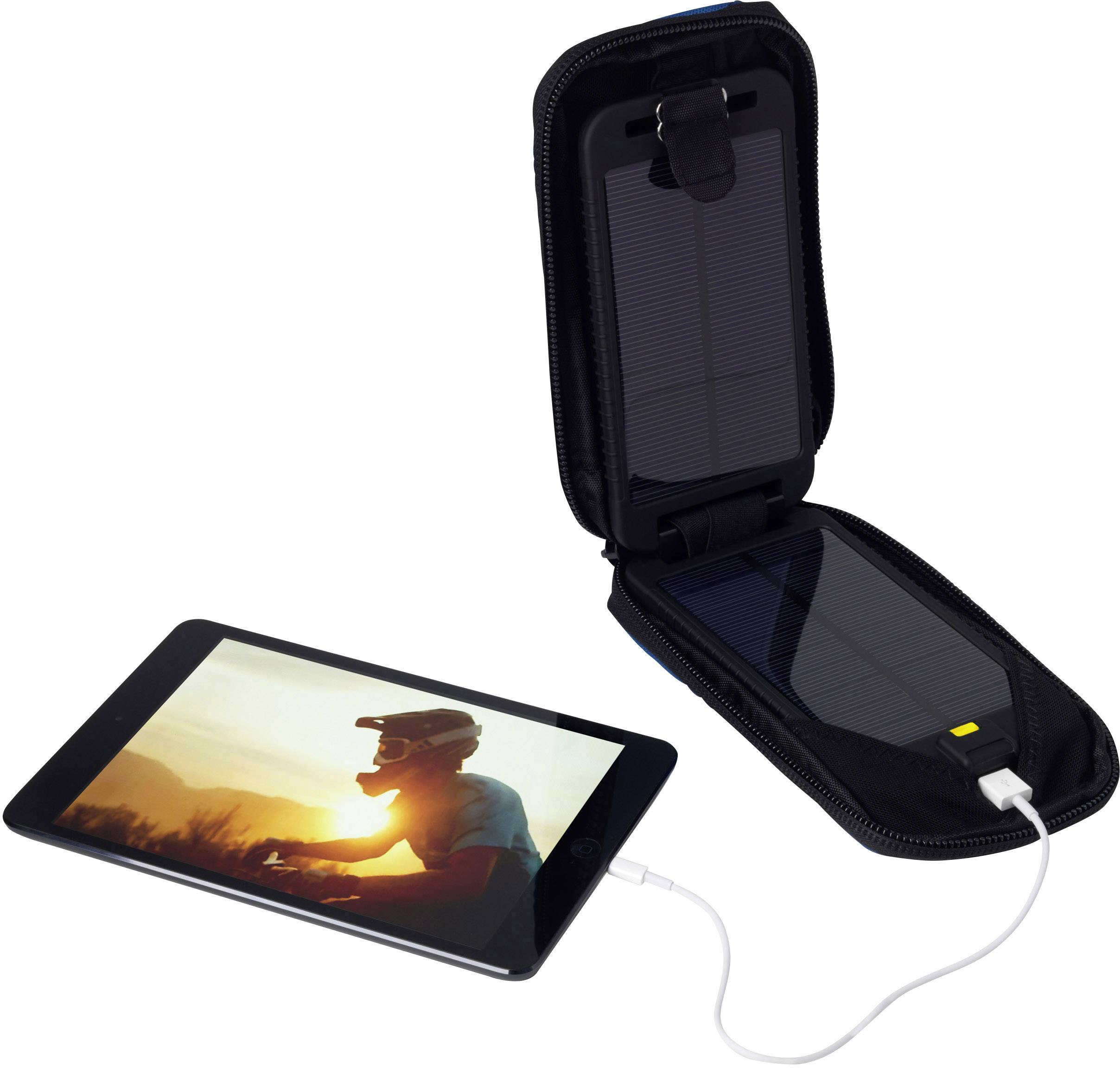 Power Traveller Adventurer PTL-SLA001 Solar-Ladegerät Ladestrom Solarzelle 600 mA 3 W 3500 mAh