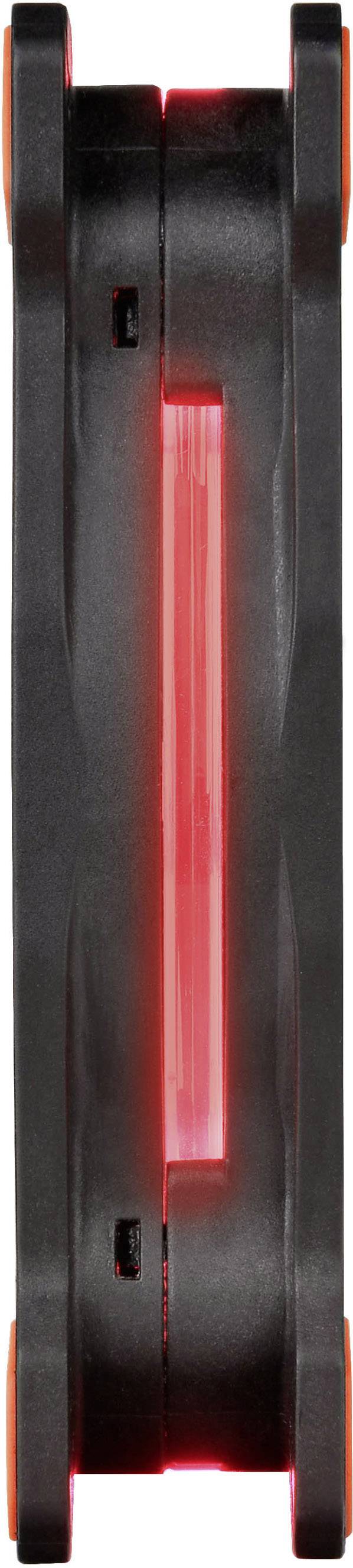 Thermaltake RIING LED PC-Gehäuse-Lüfter Rot (B x H x T) 120 x 120 x 25mm inkl. LED-Beleuchtung