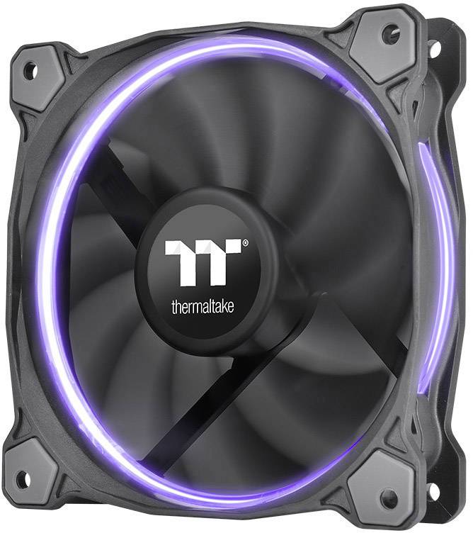 Thermaltake RIING 14 LED PC-Gehäuse-Lüfter RGB (B x H x T) 140 x 140 x 25mm inkl. LED-Beleuchtung