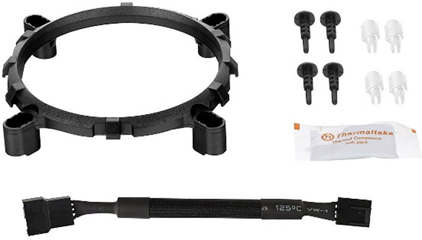 Thermaltake Contac Silent 12 CPU-Kühler mit Lüfter Intel® LGA 1366, Intel® LGA 1156, Intel® LGA 1155, Intel® LGA 1151, Intel® LGA 1150, Intel