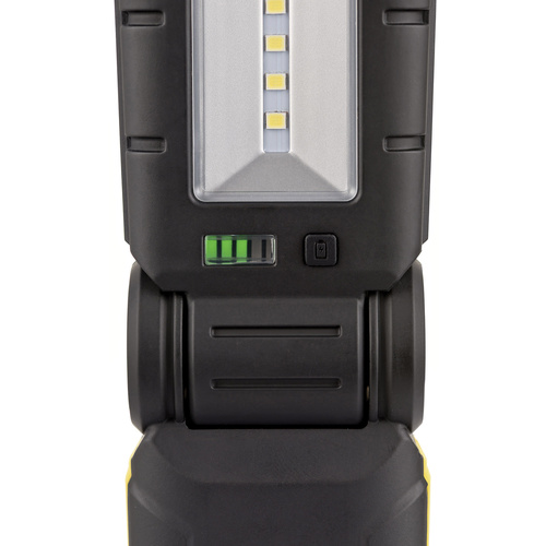 Brennenstuhl HL DA61 LED Arbeitsleuchte mit Magnethalterung, mit USB-Schnittstelle, verstellbar akkubetrieben 280lm 8h 360g