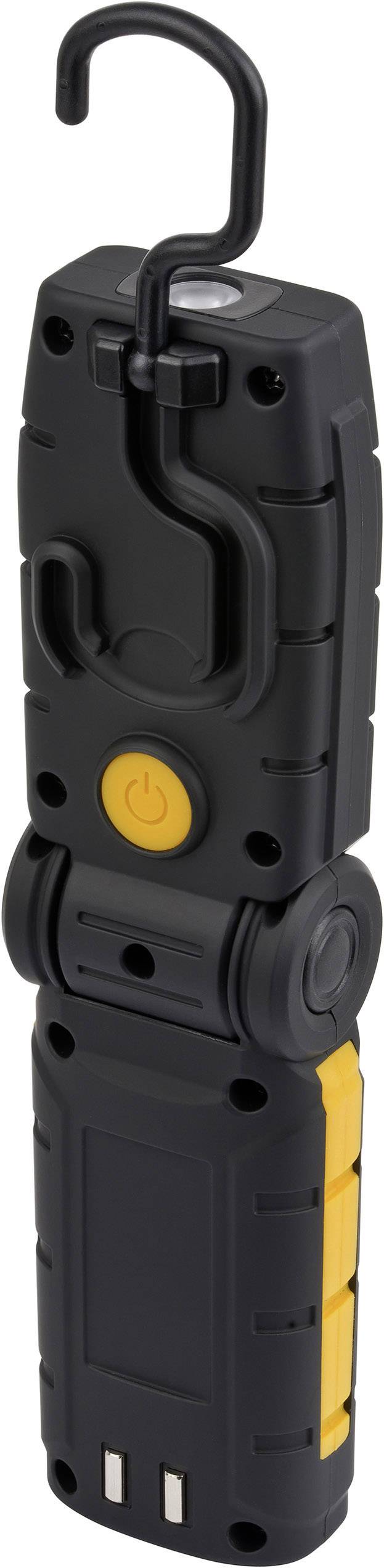 Brennenstuhl HL DA61 LED Arbeitsleuchte mit Magnethalterung, mit USB-Schnittstelle, verstellbar akkubetrieben 280 lm 8 h 360 g