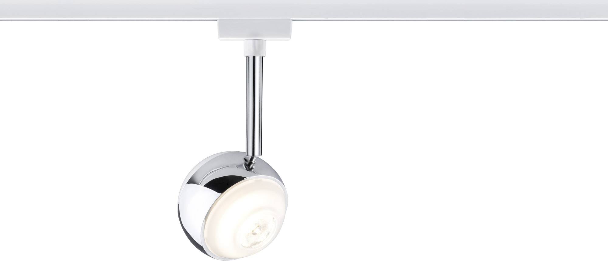 Paulmann Capsule II Hochvolt-Schienensystem-Leuchte URail LED fest eingebaut 6W LED Weiß, Chrom