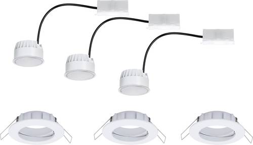 93974 Coin LED-Bad-Einbauleuchte 3er Set 20.4W Weiß (matt); Energieeffizienzklasse: A+