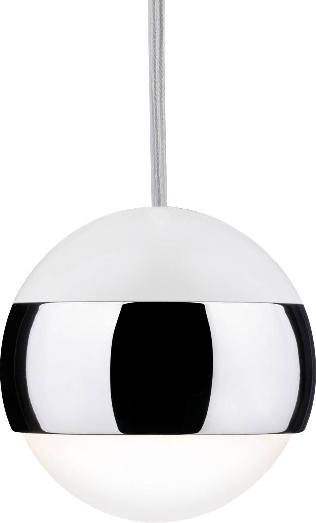 Paulmann Capsule II Hochvolt-Schienensystem-Leuchte URail LED fest eingebaut 6W LED Weiß, Chrom