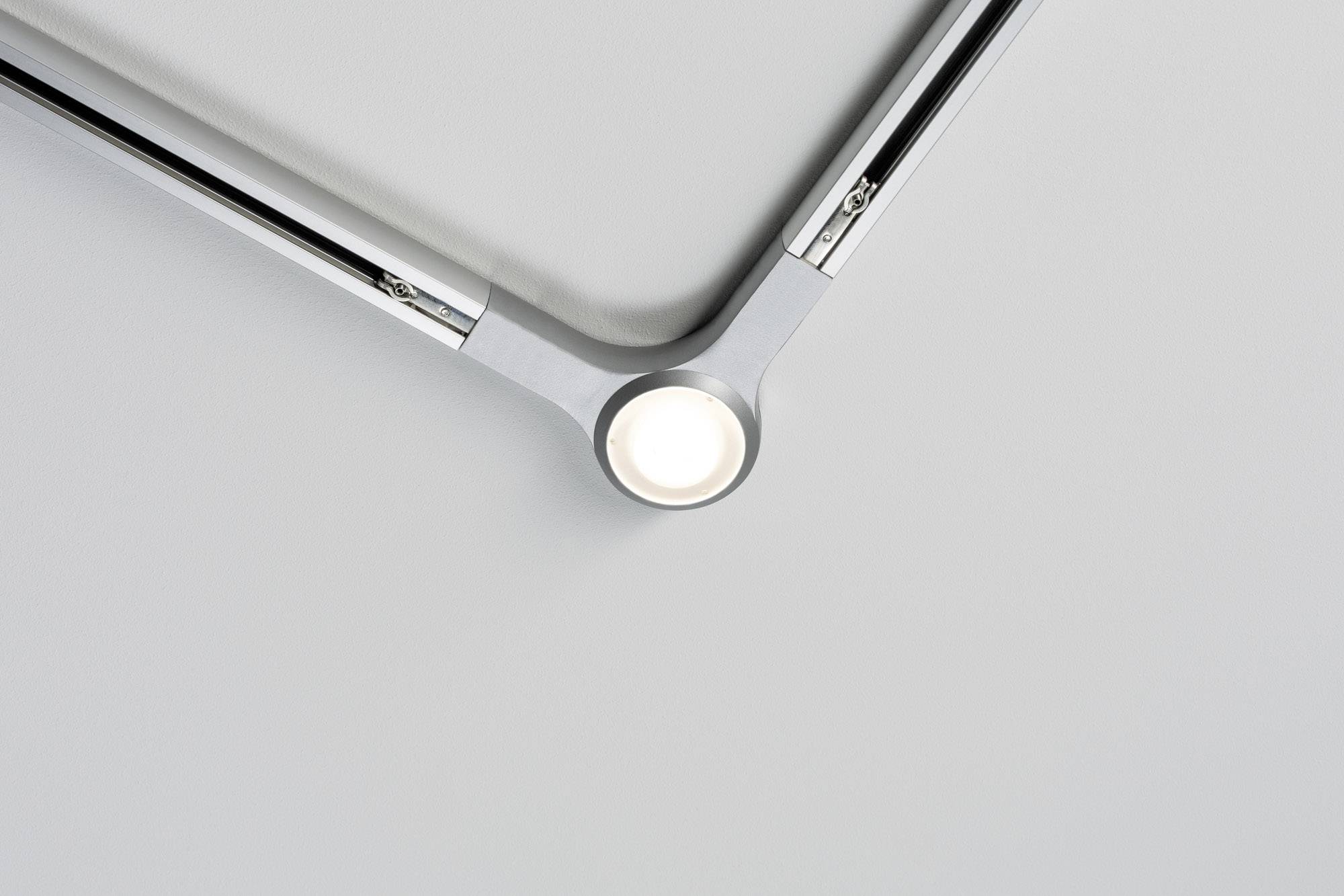 Paulmann 95485 Hochvolt-Schienensystem-Komponente L-Verbinder Chrom (matt)