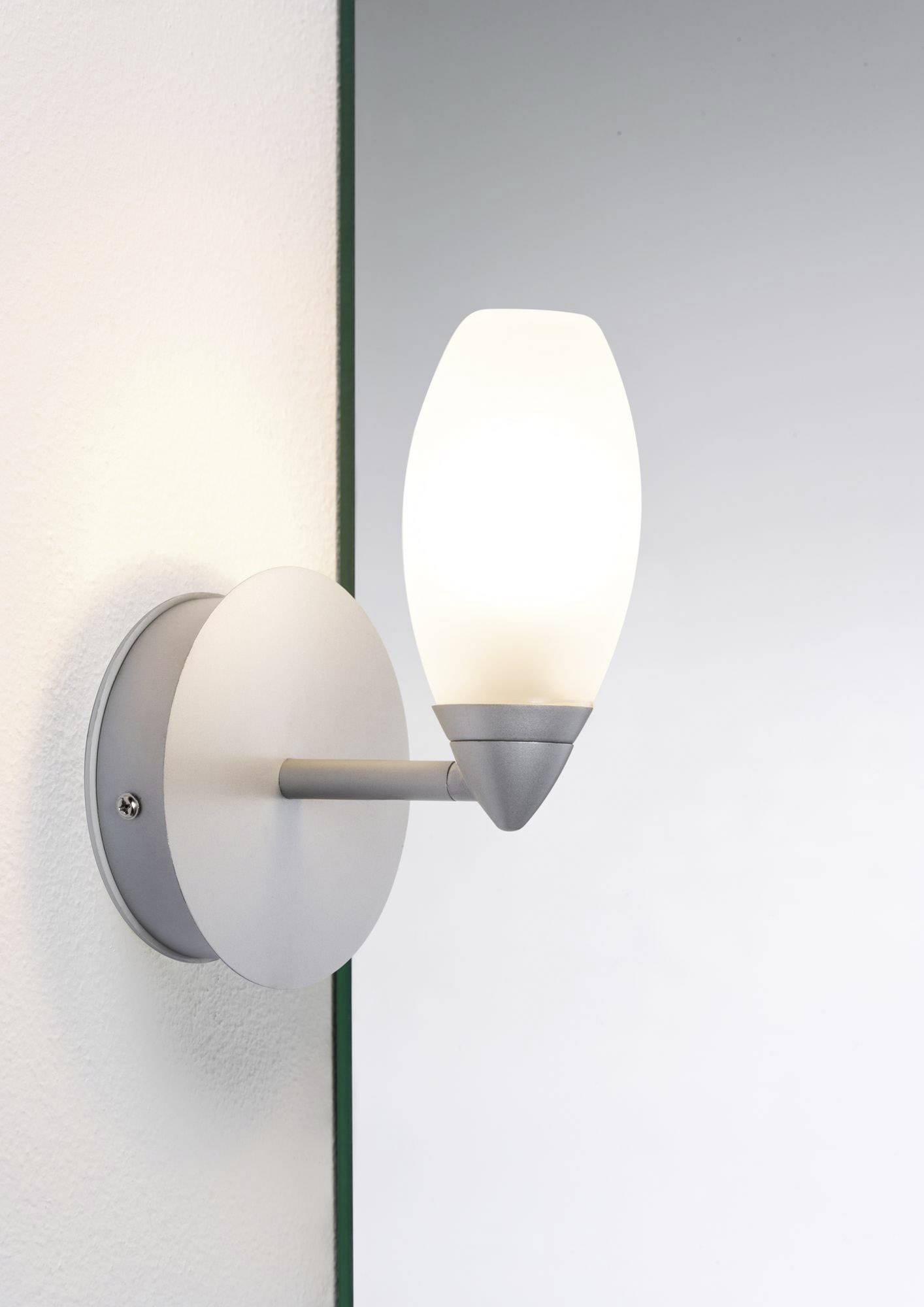 Paulmann Carina 70838 Bad-Wandleuchte 28W Chrom (matt), Satin