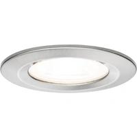 Paulmann Nova Bad-Einbauleuchte 3er Set LED  GU10 16.5 W IP44 Eisen (gebürstet) Paulmann Nova Bad-Einbauleuchte 3er Set LED  GU10 16.5 W IP44 Eisen (gebürstet)