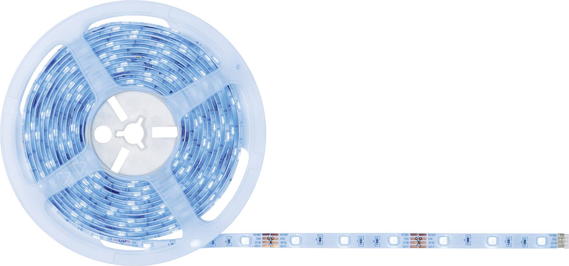Paulmann SimpLED 78978 LED-Streifen-Komplettset mit Stecker 12 V 5 m RGB 1 St.