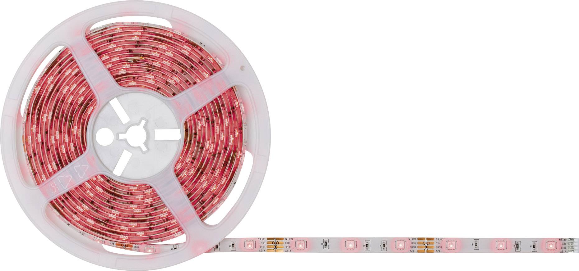 Paulmann SimpLED 78978 LED-Streifen-Komplettset mit Stecker 12 V 5 m RGB 1 St.