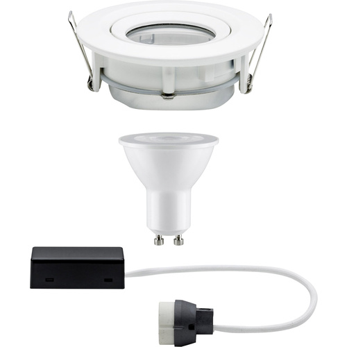 Paulmann Nova Spot encastrable pour salle de bains LED GU10 7 W IP65 blanc mat