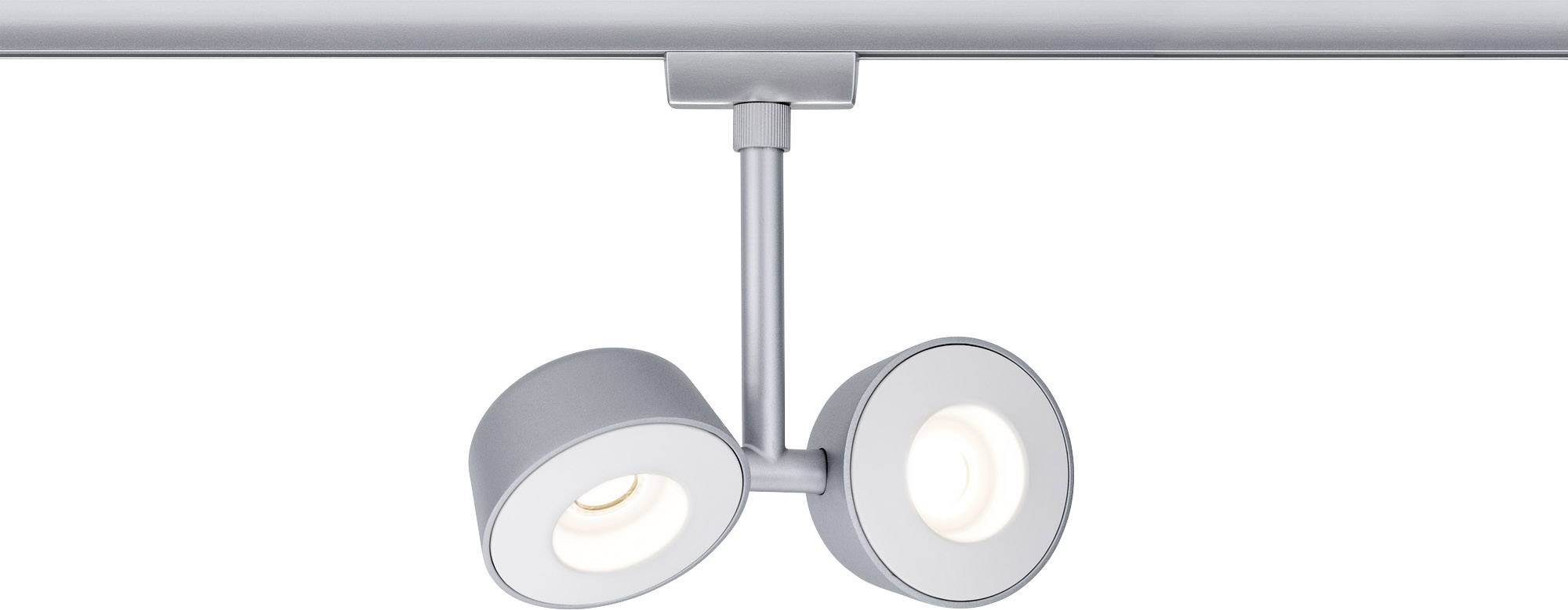 Paulmann Hochvolt-Schienensystem-Leuchte URail LED fest eingebaut 8W LED Pellet Chrom