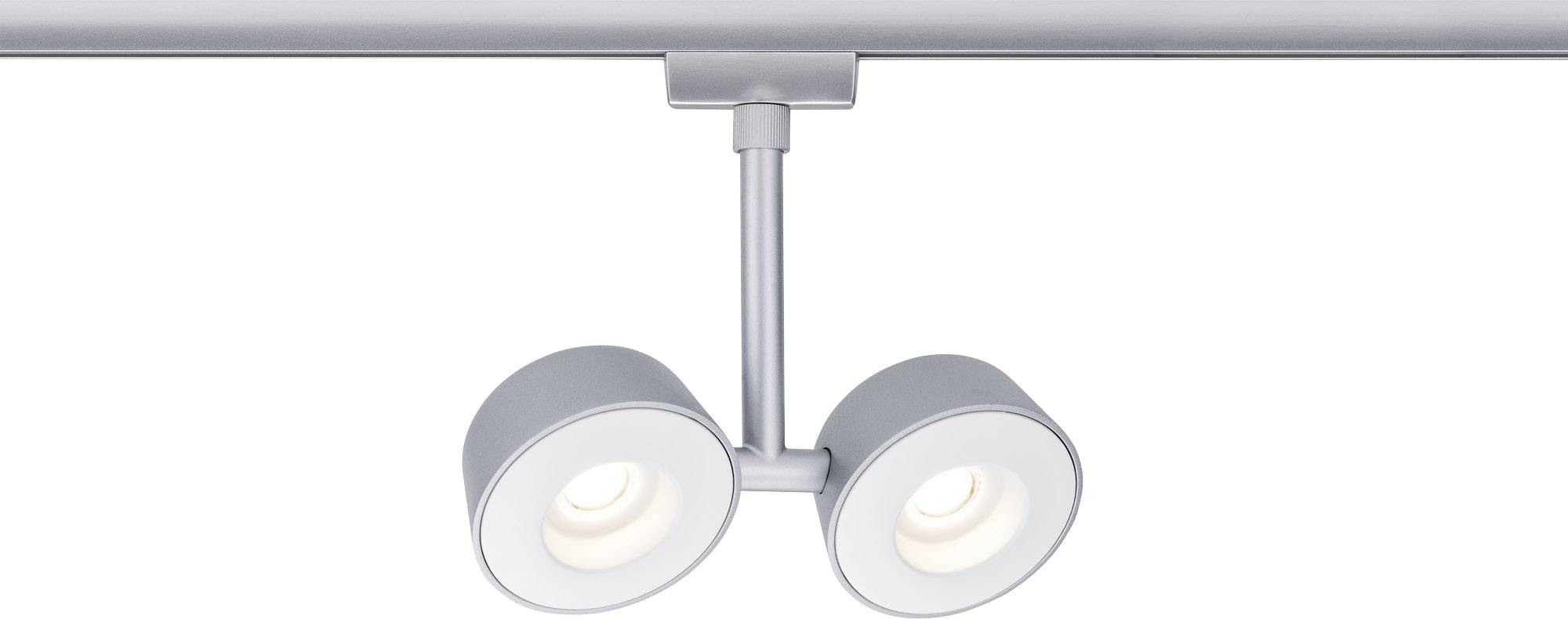 Paulmann Hochvolt-Schienensystem-Leuchte URail LED fest eingebaut 8W LED Pellet Chrom