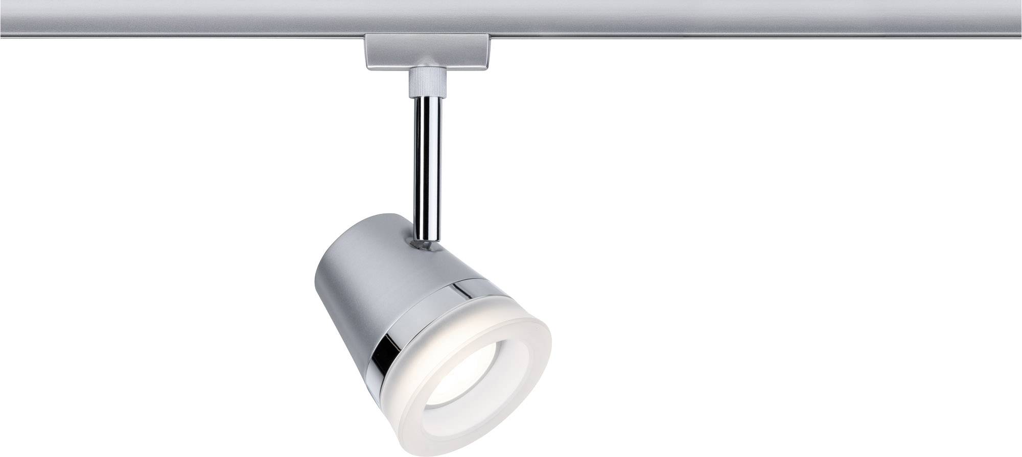 Paulmann Cone Hochvolt-Schienensystem-Leuchte URail GU10 10W LED Chrom (matt), Chrom