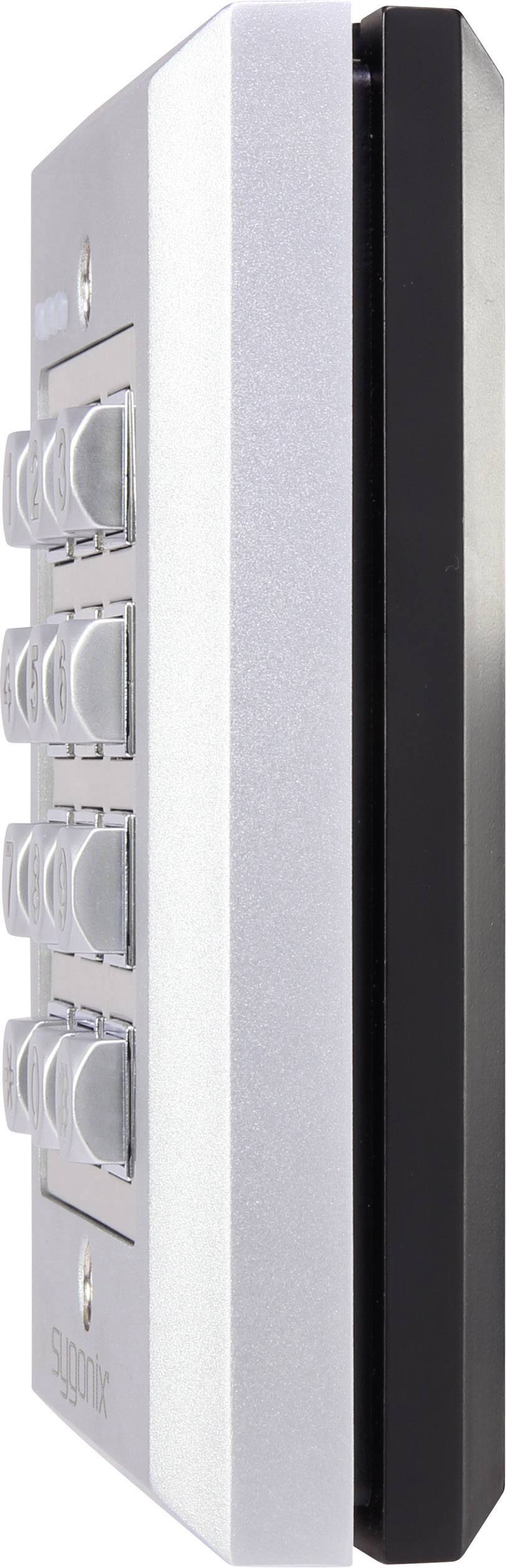 Sygonix SY-3118492 Codeschloss Aufputz IP65 mit beleuchteter Tastatur