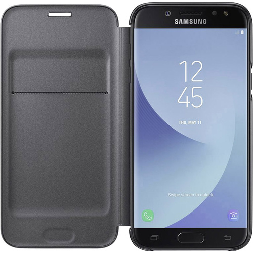 Samsung Wallet Cover Booklet Galaxy J5 (2017) Schwarz