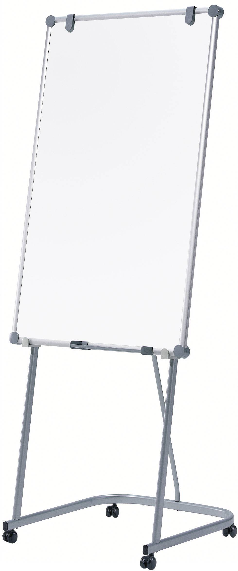 Maul Mobiles Whiteboard 2000 MAULpro (B x H) 75 cm x 120 cm Weiß kunststoffbeschichtet Quer- oder Hochformat, Höhenverstellbar, Inkl. Rollensatz