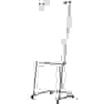 Maul Mobiles Whiteboard 2000 MAULpro (B x H) 75cm x 120cm Weiß kunststoffbeschichtet Quer- oder Hochformat, Höhenverstellbar