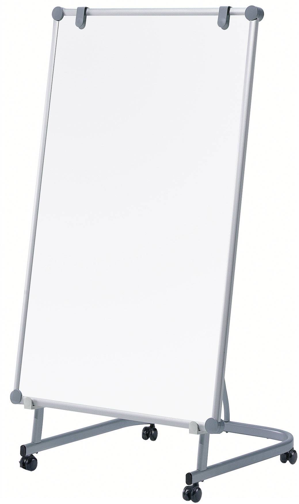 Maul Mobiles Whiteboard 2000 MAULpro (B x H) 75 cm x 120 cm Weiß kunststoffbeschichtet Quer- oder Hochformat, Höhenverstellbar, Inkl. Rollensatz