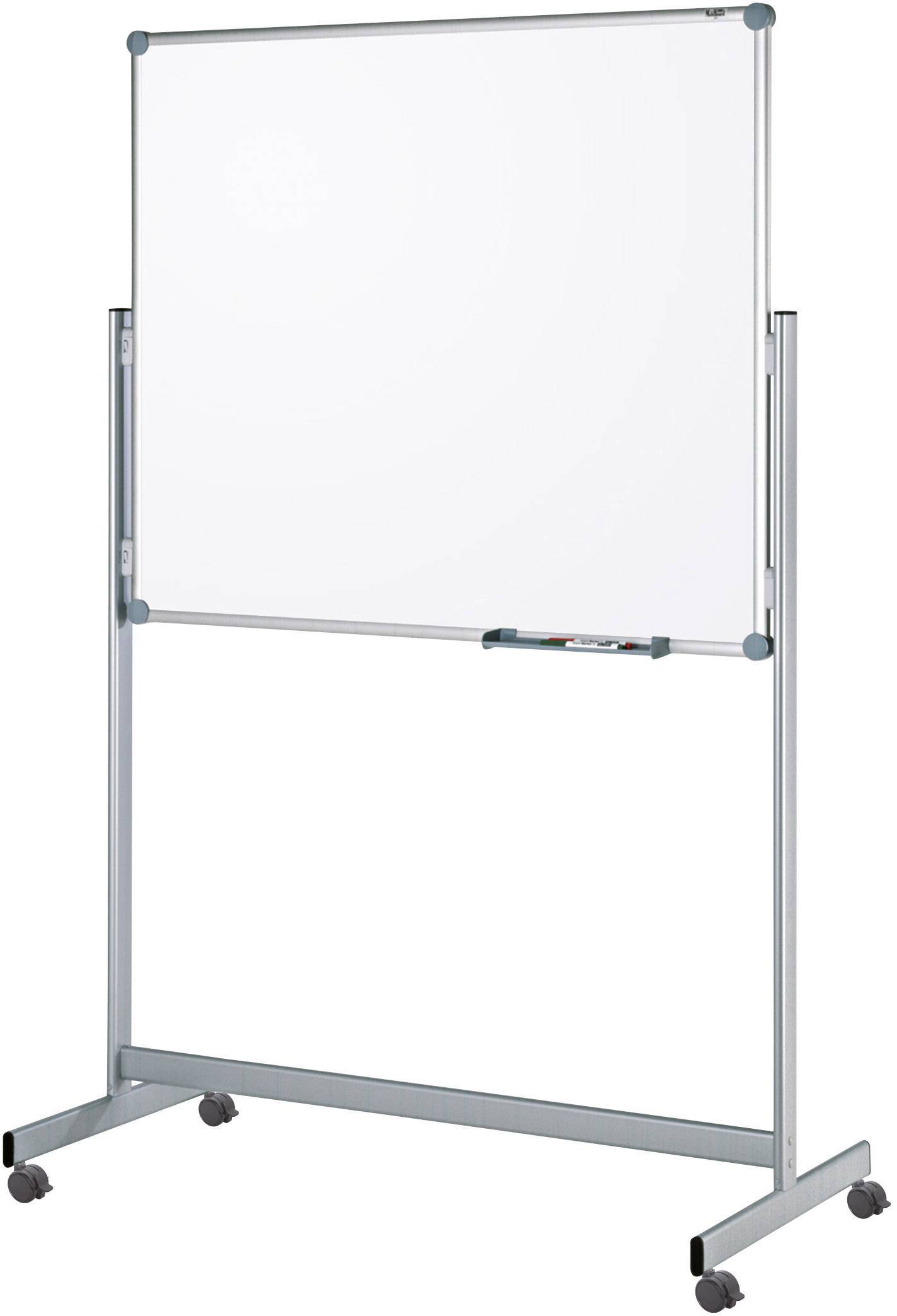 Maul Mobiles Whiteboard MAULpro Fixed (B x H) 210 cm x 100 cm Weiß kunststoffbeschichtet Inkl. Ablageschale, Beide Seiten nutzbar, Inkl. Rollensatz