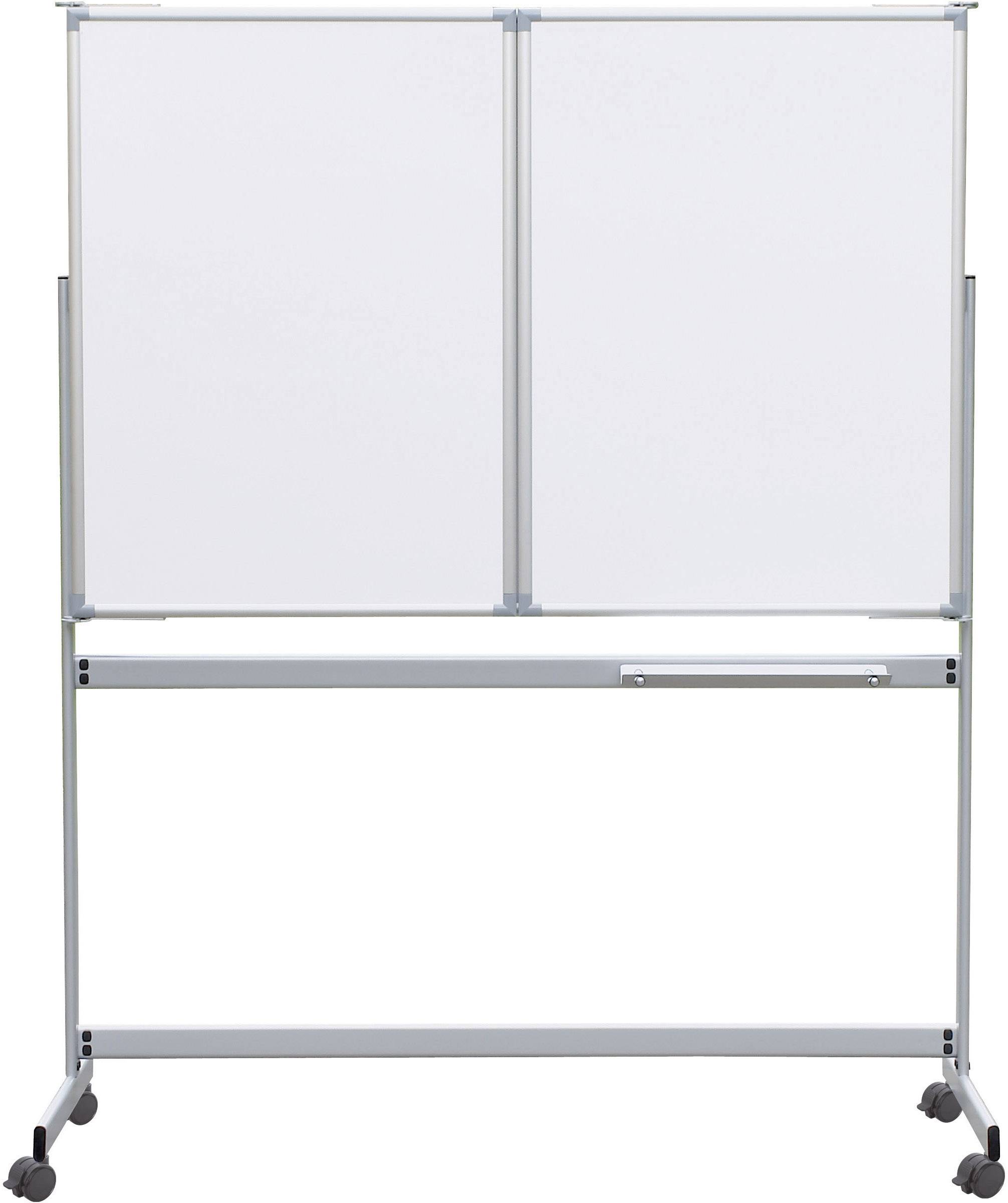 Maul Mobiles Whiteboard, Klapptafel MAULpro (B x H) 150cm x 100cm Weiß kunststoffbeschichtet Inkl. 2 klappbarer Flügel, Inkl