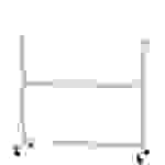 Maul Mobiles Whiteboard MAULstandard (B x H) 150cm x 100cm Weiß kunststoffbeschichtet Drehbar, Beide Seiten nutzbar, Inkl